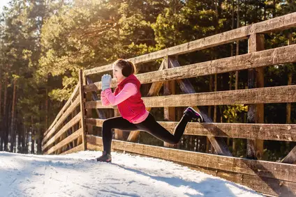 Stay motivated to exercise in winter.