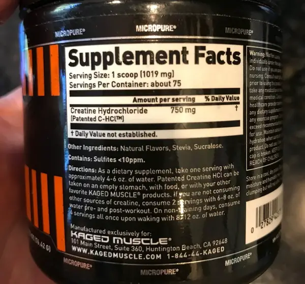 Kaged Creatine HCL Review