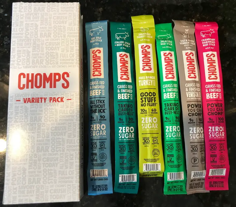 Chomps Meat Stick Snacks Variety Pack