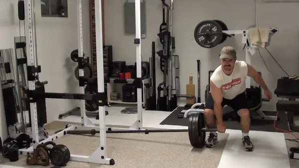 Tighten Your Waist Fast With This Landmine Deadlift Exercise - Start Position