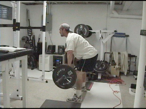 Wide Grip Barbell Rows - Upper Back