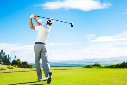 Fix back pain from golfing