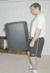 One Arm Suitcase Rows