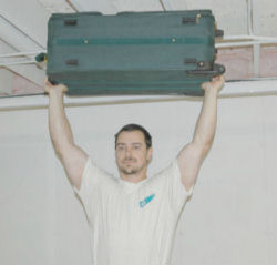 Luggage Shoulder Presses