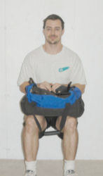 Wall Sit and Wall Sit With Bag