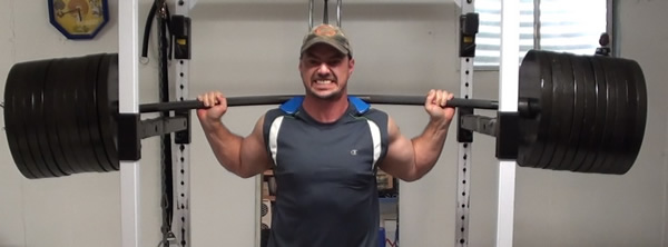 Lockout Partial Squats