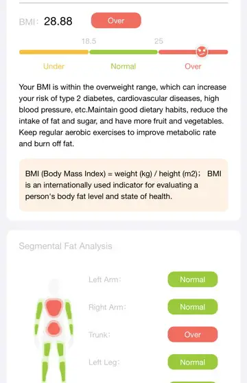 BodyPedia Smart Body Composition Scale Review Results