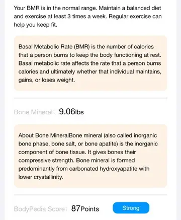 BodyPedia Smart Body Composition Scale Review Results