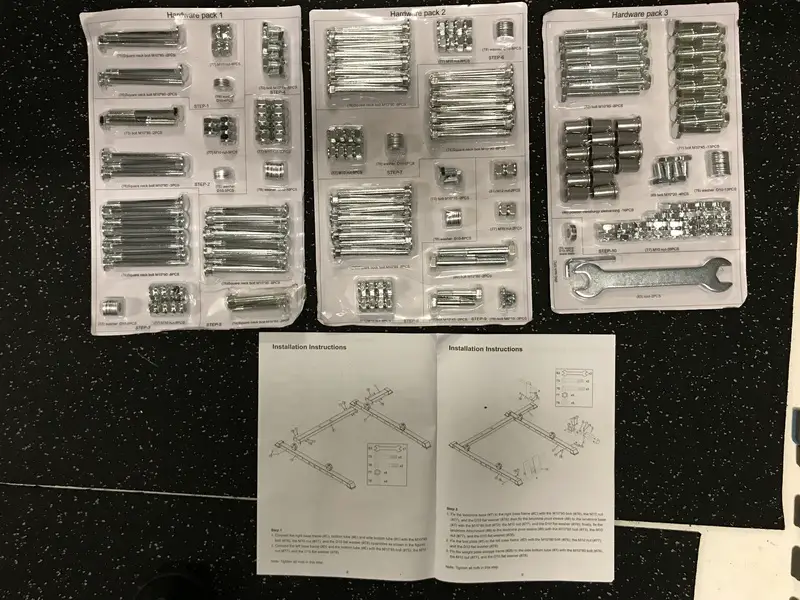 RitFit M1 Smith Machine Rack Review Parts