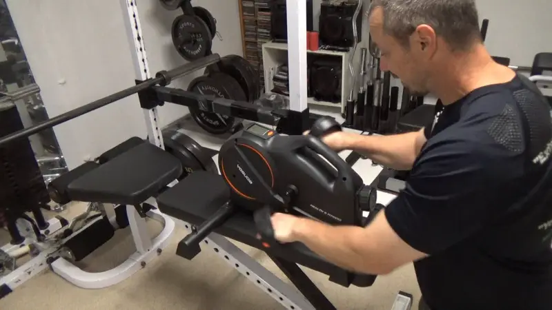 Yosuda YBM-2 Under Desk Stationary Bike Review Upper Body