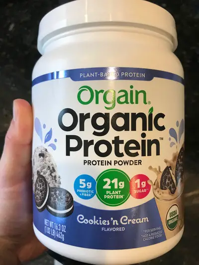Orgain Cookies N Cream Plant-Based Protein Review