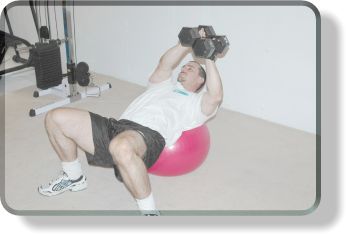 Two Dumbell Ball Twists For Abs and Core Strength