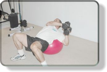 Two Dumbell Ball Twists For Abs and Core Strength