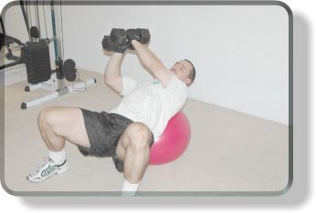 Two Dumbell Ball Twists For Abs and Core Strength