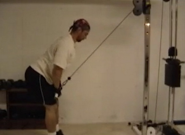 Stiff-Arm Pushdown - Isolation Exercise For Lats