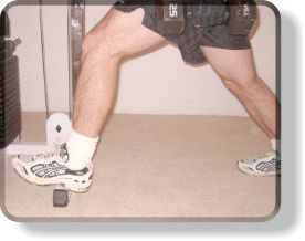 Glute training - push with your heels