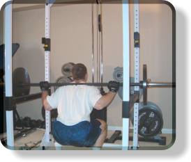 Barbell Squats - Bottom