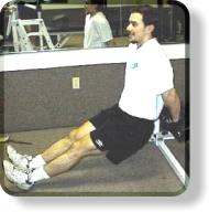 Bench Dips For Triceps - Second Position