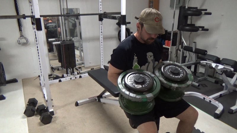 Kensui Adjust-A-Bell Review - Bench Press