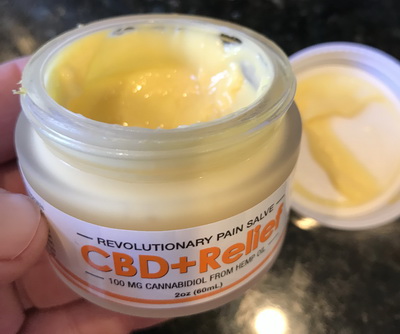 Axis Labs CBD pain cream packaging