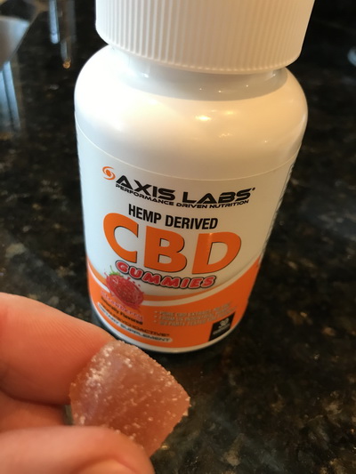 Axis Labs CBD gummies bottle