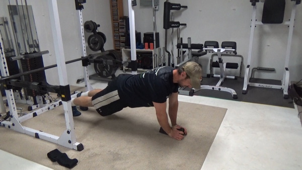Frog Wedge Push-Ups