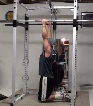 Two Bar Pull-Ups For Building Wider Lats...Safer Than Behind-The-Neck Pull-Ups While Hitting the Same Muscles