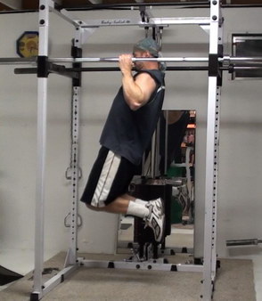 Two Bar Pull-Ups For Building Wider Lats...Safer Than Behind-The-Neck Pull-Ups While Hitting the Same Muscles