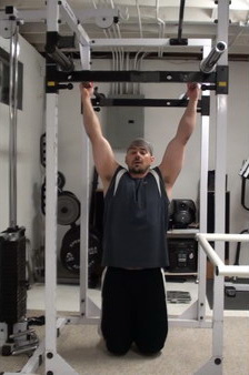 Two Bar Pull-Ups For Building Wider Lats...Safer Than Behind-The-Neck Pull-Ups While Hitting the Same Muscles