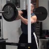 One-Shoulder Barbell Squats