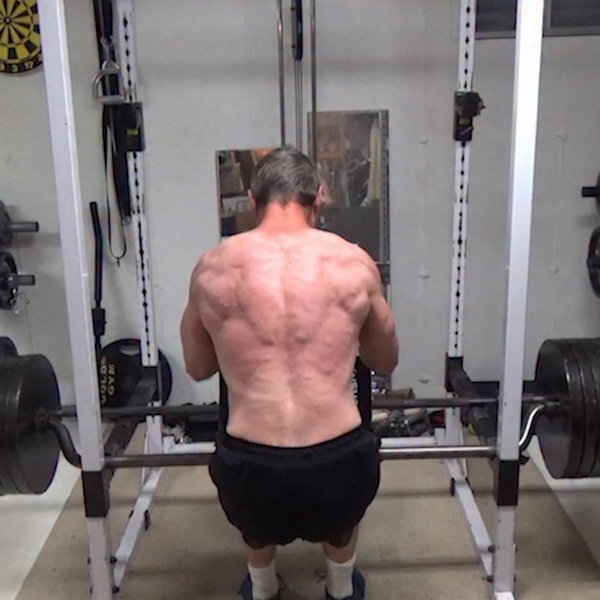 Safety Squat Bar "Over The Top" Rows