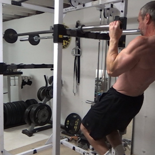 Two Bar Counterbalance Pull-Ups