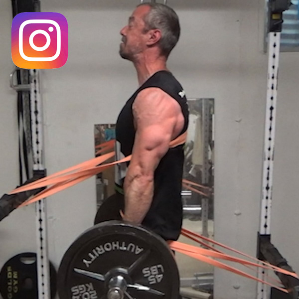 Double Directional Band Stiff-Legged Deadlifts
