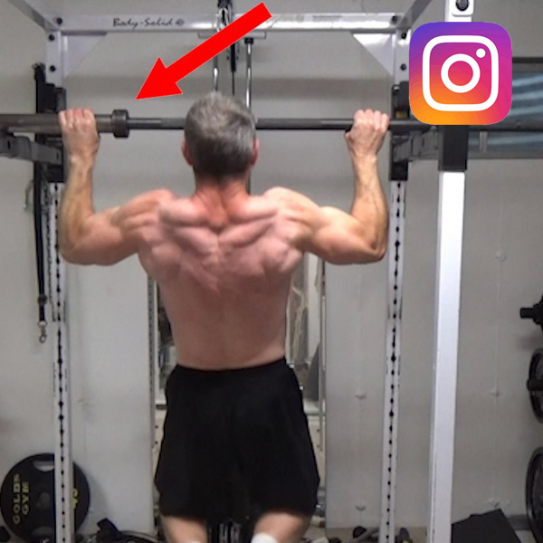 Offset Bar Fat End Pull-Ups