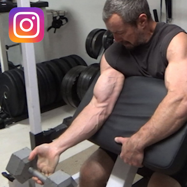 Unrolling Preacher Curls