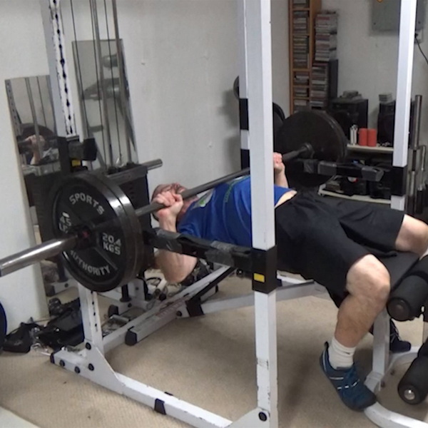 How to use leg drive in the barbell bench press