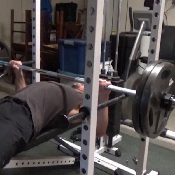 Pin Presses for training power out of the bottom of the barbell bench press