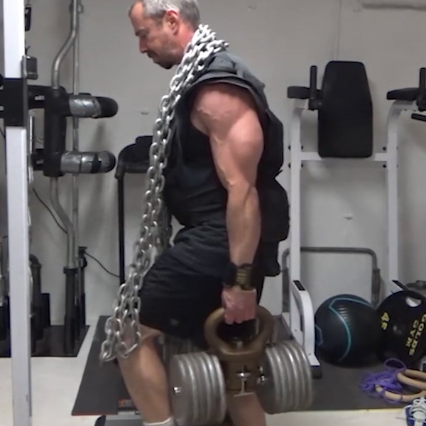 Heavy Drop Set Stepping for Conditioning