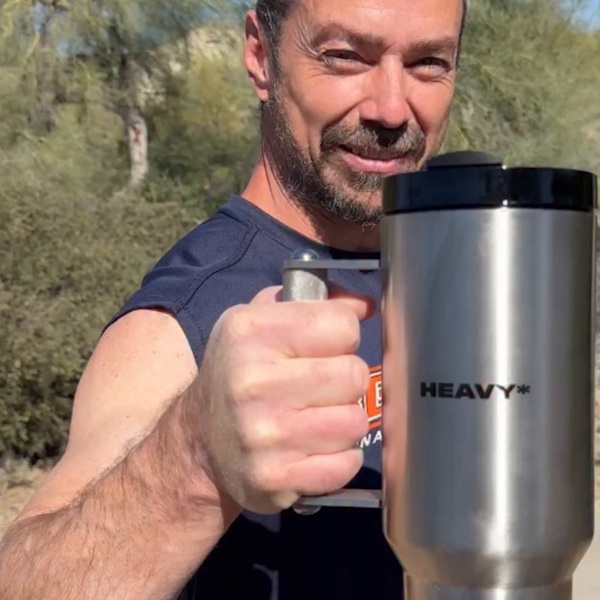 Heavy Cup 10 lb Tumbler