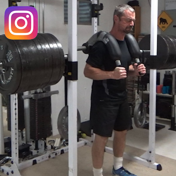 "Propulsive" Ankle Banded Standing Calf Raises