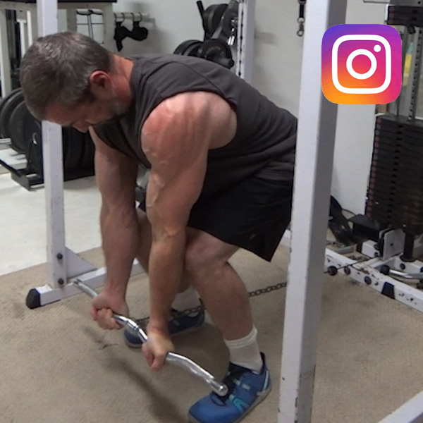 "Over Knee" Cable Curls For Peak Bicep Stretch