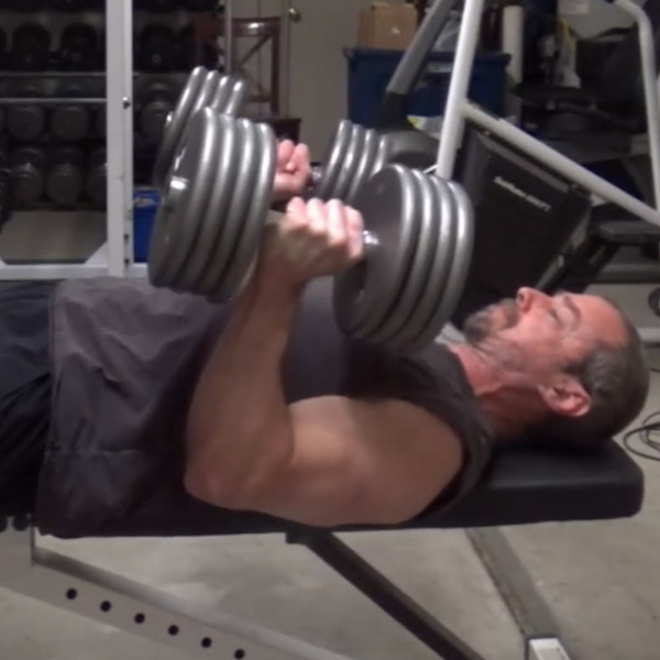 Close Neutral Grip Dumbbell Presses