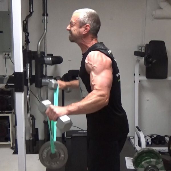 Magnet-Dumbbell-Plate-Band Lateral Raises