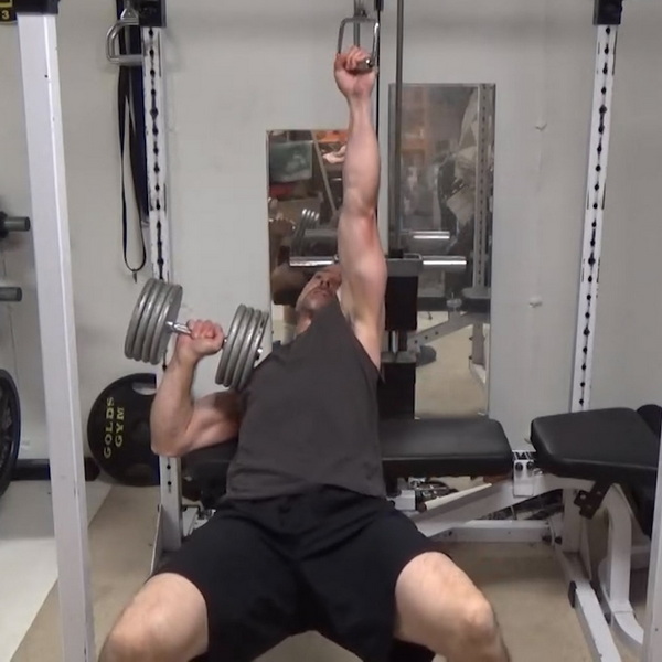 Deep Core Press/Pulldown Push-Pulls (Ab Ripper)