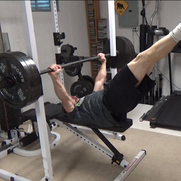 Heavy Bench Press Support Dragon Flags