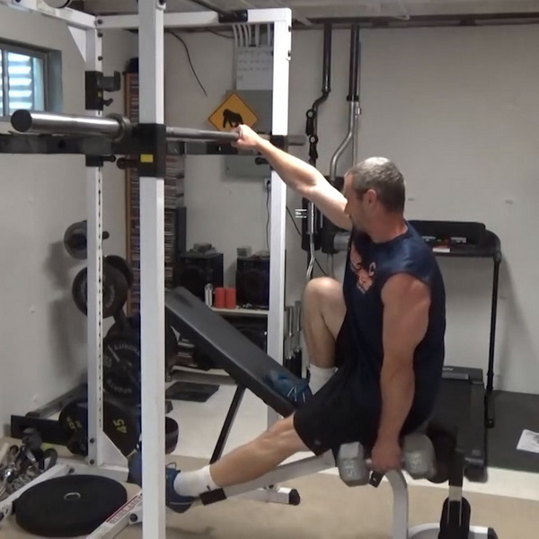 Dumbbell (or Weight Vest) Single Leg Pendulum Squat