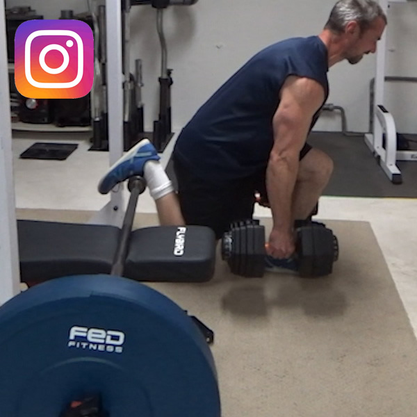 See-Saw Bulgarian Split Squats